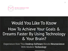 Tablet Screenshot of mindconductor.com